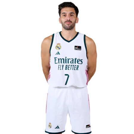 Camiseta ACB Real Madrid Basket 1ª Equipación JR. 2026-27 # 7 CAMPAZZO #