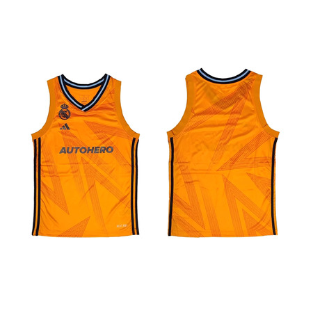 Camiseta Junior 2a Equipación Real Madrid Basket "Orange"