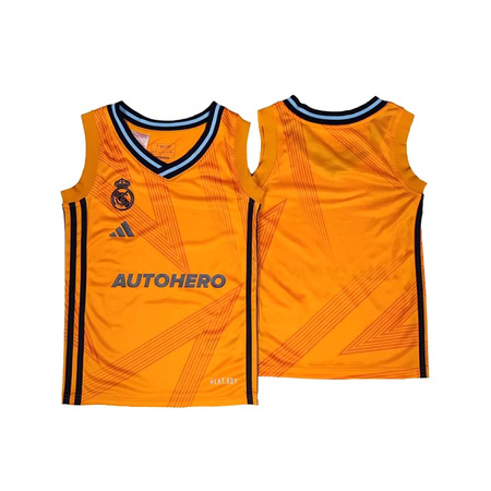 Camiseta Junior 2a Equipación Real Madrid Basket "Orange"