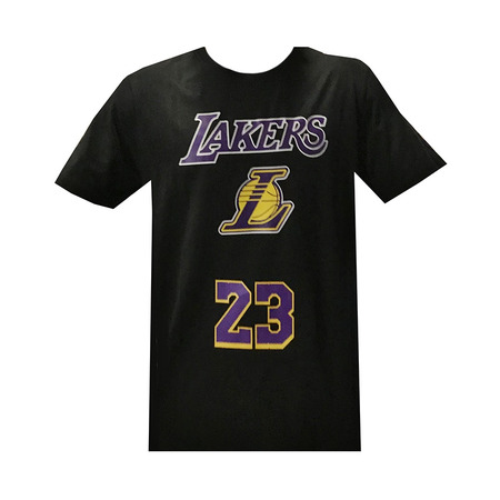 Camiseta New Era NBA Los Angeles Lakers Tee # 23 James #