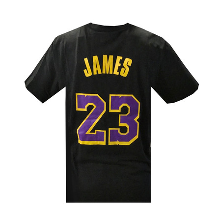 Camiseta New Era NBA Los Angeles Lakers Tee # 23 James #