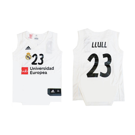 Camiseta Niño Réplica Sergio Llull #23# R. Madrid 2018/19 (1a Equipation)