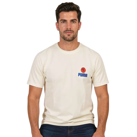 T-Shirt Puma Korb BPPO "Alpine Snow"