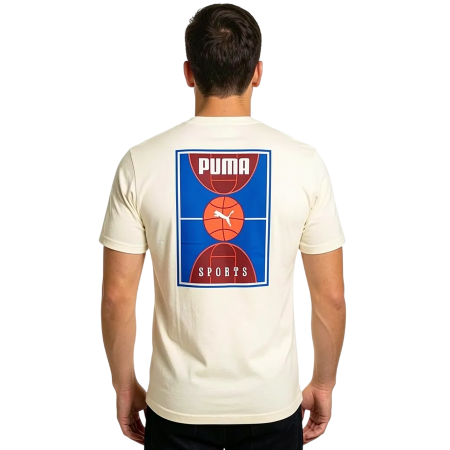 T-Shirt Puma Korb BPPO "Alpine Snow"