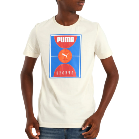 T-Shirt Puma Korb BPPO Jr Alpine Snow