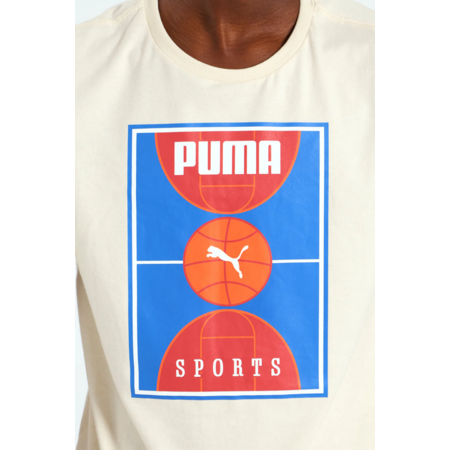 T-Shirt Puma Korb BPPO Jr Alpine Snow