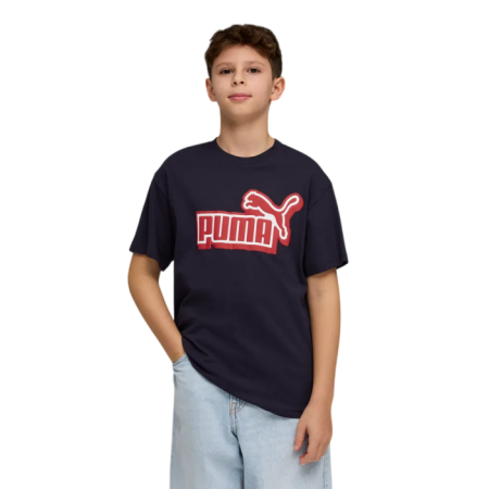 Puma ESS LOGO LAB Relaxed Tee "New Navy"