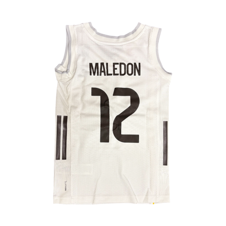 Camiseta Real Madrid Basket 1ª Equipación JR. 2025-26 # 12 MALEDON #