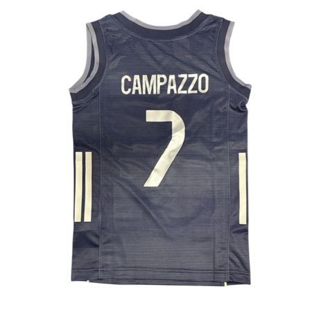 Camiseta Real Madrid Basket 2ª Equipación JR. 2025-26 # 7 CAMPAZZO #