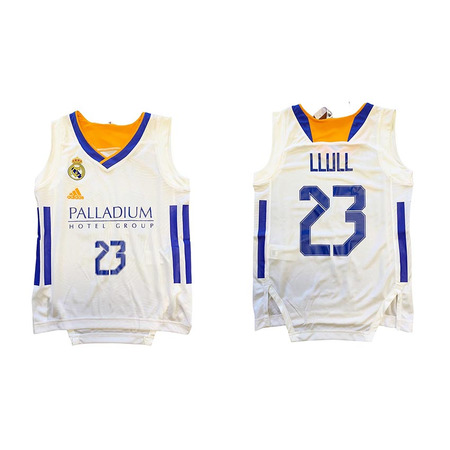 Camiseta Réplica Niñ@ Real Madrid Basket #23 LLULL #