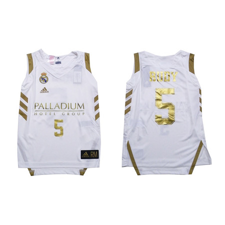 T-Shirt Réplica Niñ@ RUDY #5# R. Madrid 2019/20 (1. Equipation)