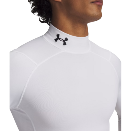 UA ColdGear® Armour Compression "White" T-Shirt
