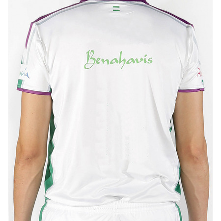 Unicaja Málaga ACB 2a Equipación 2017/18 (blanco/morado)