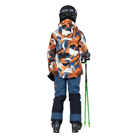 Campagnolo Boy\'s Freeride Skijacke "Bluestone-Orange"