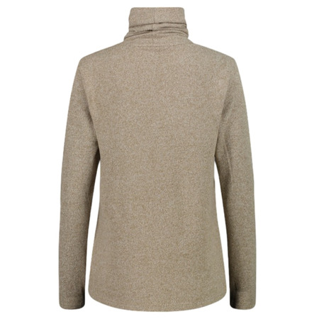 Campagnolo Heathered Turtleneck Sweater "Tabacco"