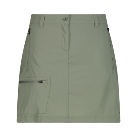 Campagnolo Women's 2-in-1 Skort for Outdoor Hiking and Trekking "Avocado"