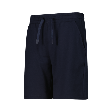 Campagnolo Women's Bermuda shorts in stretch cotton "Black Blue"