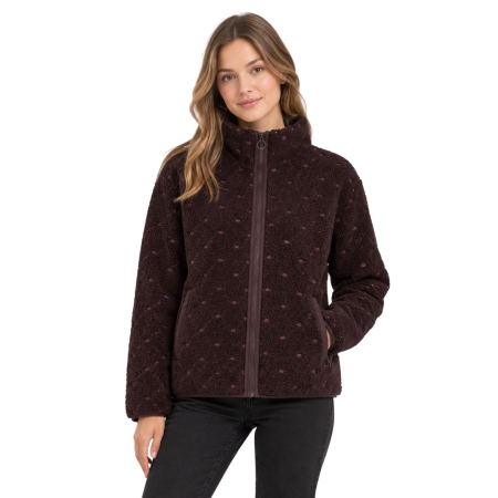 Campagnolo Women's faux fur Jacket "Blackberry"