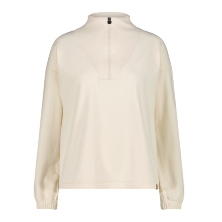 Campagnolo Women's half zip sweatshirt "Avorio"