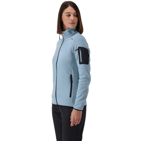 Campagnolo Women's mélange Knit-Tech heavy fleece "Cool Blue"