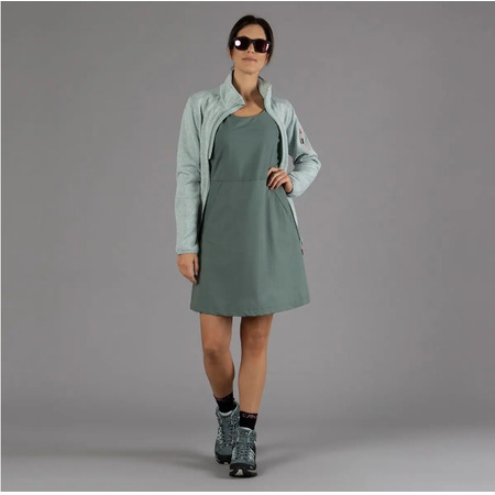 Campagnolo Damen Stretch Stoff Skater Kleid "Salvia"