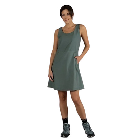 Campagnolo Damen Stretch Stoff Skater Kleid "Salvia"