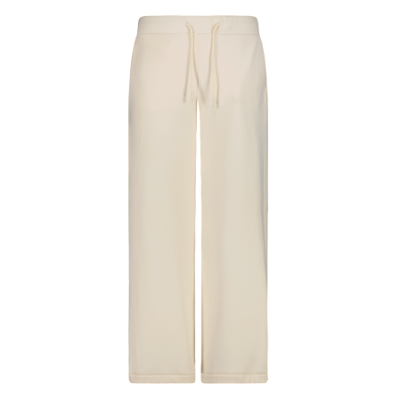 Campagnolo Women's wide trousers in warm fleece "Avorio"