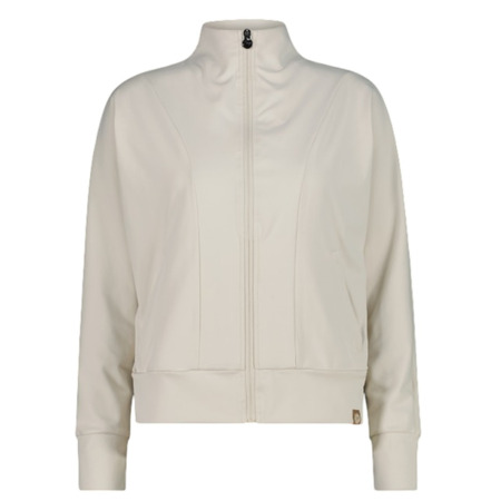 Campagnolo Zip-up Sweatshirt with High Neck "Avorio"
