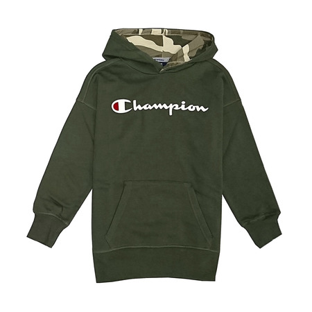 Champion Athletic Kids Classic Logo Kapuze (Forest Green)