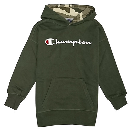 Champion Athletic Kids Classic Logo Kapuze (Forest Green)