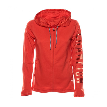 Champion Authentic Kapuze Full Zip Sweat W (Solar Red)