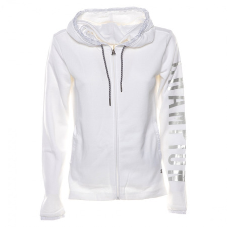 Champion Authentic Kapuze Full Zip Sweat W (Weiß)