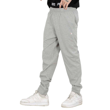 Champion Authentic Logo C Regular Fit Manschettenhose "Medium Gray"