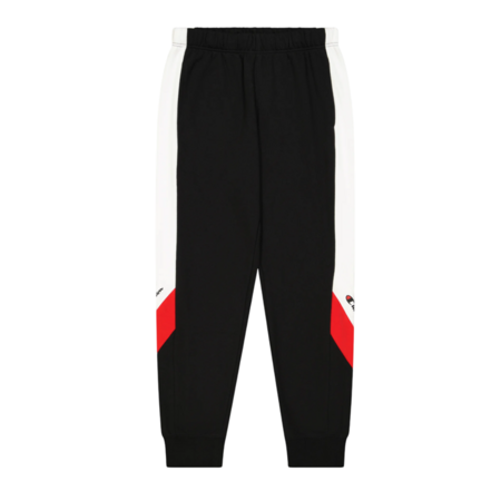 Champion Basketball Inspired Color Block Logo Rib Cuff Pants "Black"