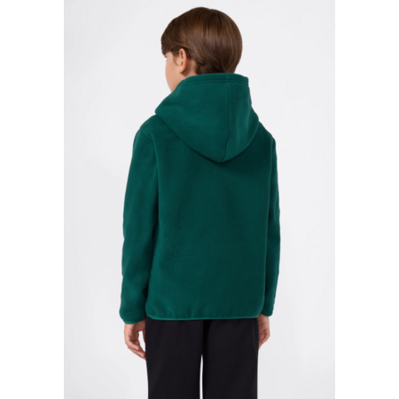 Champion BOYS' FLEECE POLAR HOODIE SCRIPT LOGO FOREST "GREEN"
