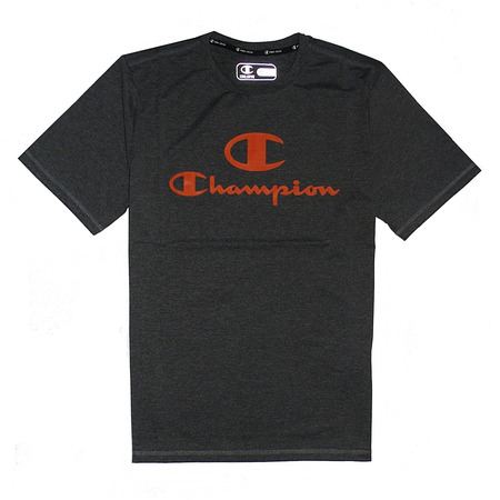 Champion Camiseta Athletic Performance Gear Dry-Tech Logo (gris oscuro)