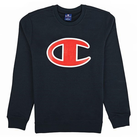 Champion Crewneck Atlhetic Sweatshirt Big Logo (navy/red)