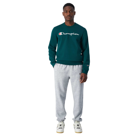 Champion bestickt Big Logo Crewneck Sweatshirt "Forest Green"