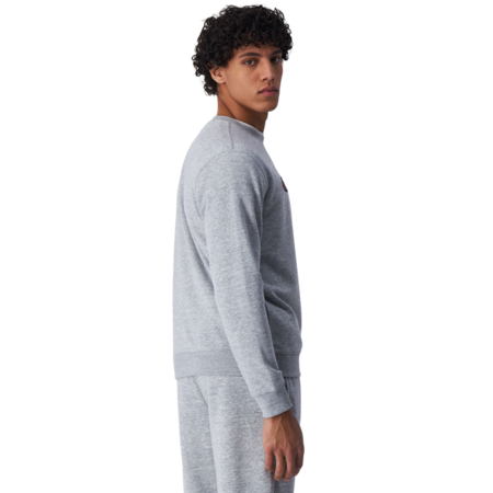 Champion bestickt Big Logo Crewneck Sweatshirt "Light Grey"