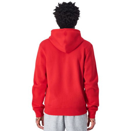 Champion bestickt Big Logo Fleece Full-Zip Hoodie "Red"