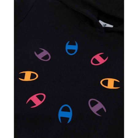 Champion Mädchen Kapuzenpullover "Black"
