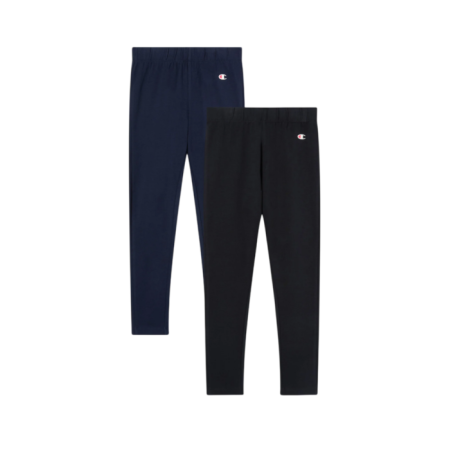 Champion Girls 2 PACK CORE HERITAGE Leggings "Black"