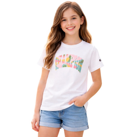 Champion Girls Graphi Tee "White-multicolored"