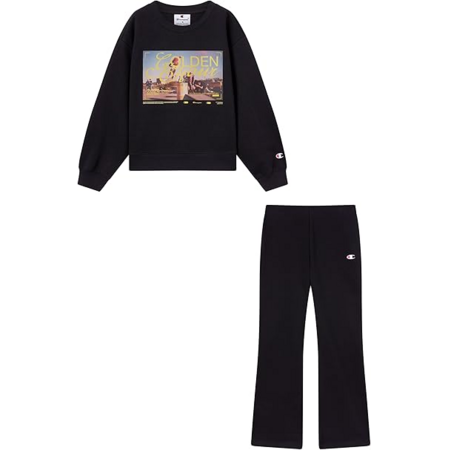 Champion Girls' Legacy Girls Sweatsuit "Black"