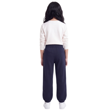 Champion Girls Main Street Loose Fit Fleece Elastic Cuff Pants "Navy