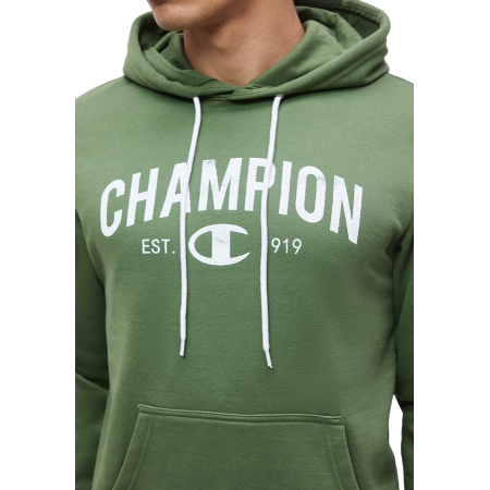 Champion Graphic Logo Est. "C" 1919 Pullover Hoodie "Military Green"