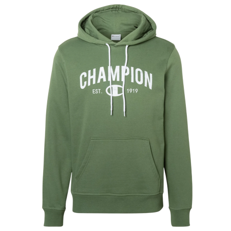 Champion Graphic Logo Est. "C" 1919 Pullover Hoodie "Military Green"