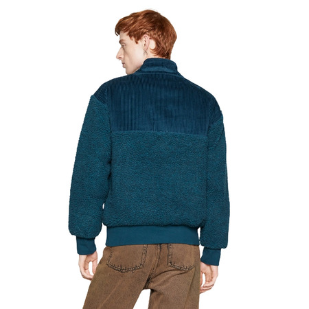 Champion Half Zip Polar Fleece Pullover "Dark Green-Blue"