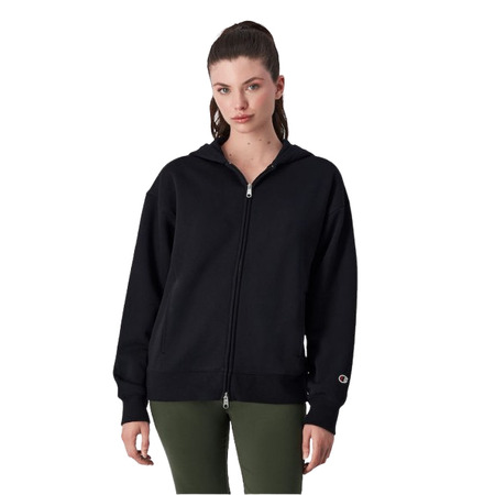Champion Kapuze Full Zip Sweatshirt W "Schwarz"