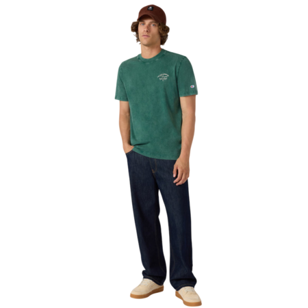 Champion Icon Men’s Washed Crewneck T-Shirt "Forest Green"
